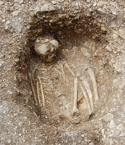 Middle Bronze Age Burial, Down Farm